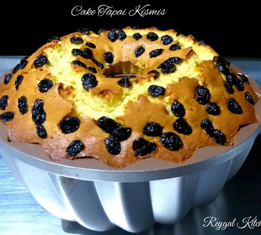 Cake tapai kismis